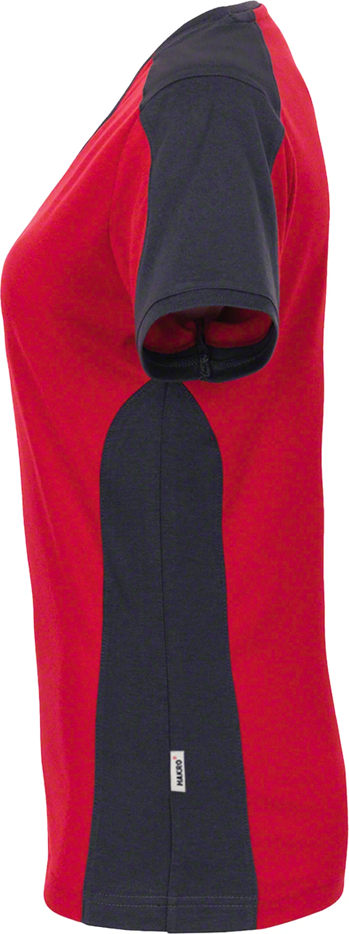 HAKRO Women-V-Shirt-Contrast 190 Mikralinar®