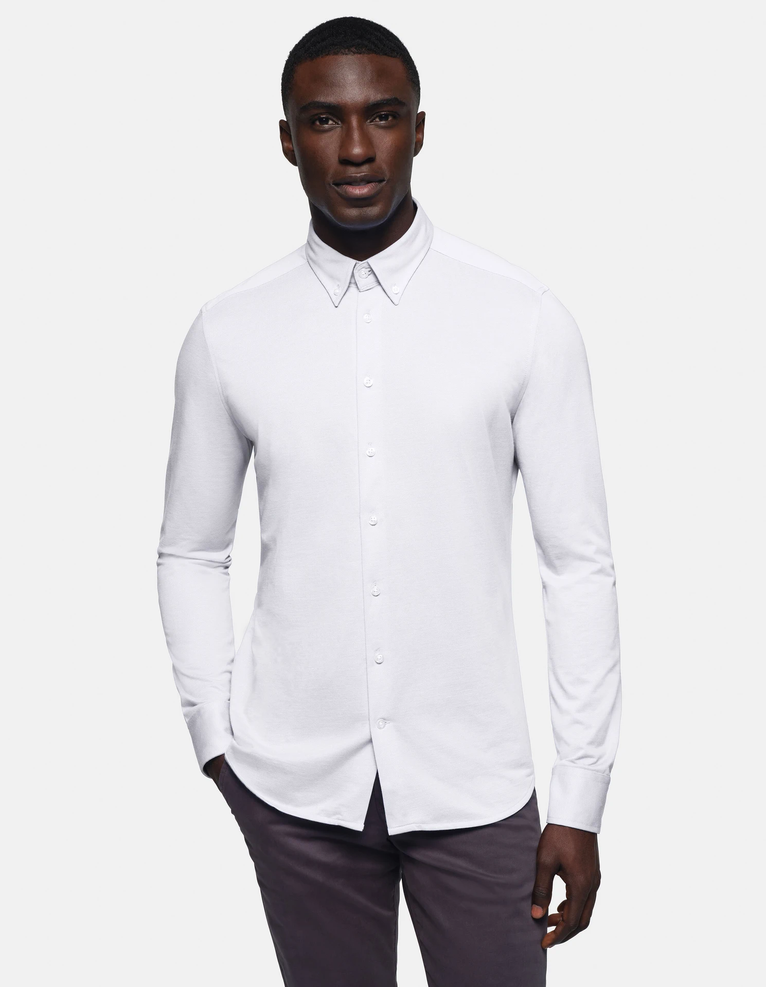 HAKRO Hemd 1/1 Arm 130 Natural Stretch regular