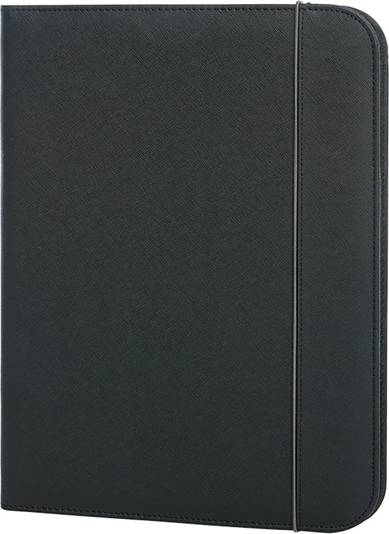 halfar-1813068-conference-folder-script-anthracite-front-1 HALFAR Conference Folder Script