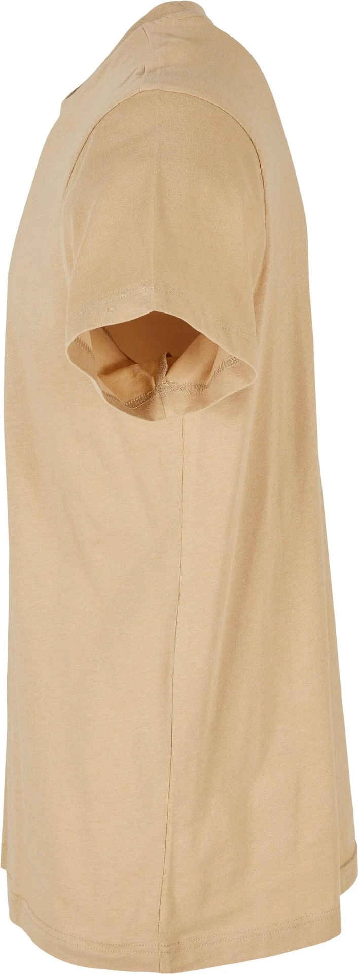 BYB-BB010-basic-round-neck-t-shirt-beige-left-6 Build Your Brand Basic Round Neck T-Shirt