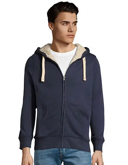 SOL'S Unisex Zipped Jacket Sherpa