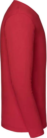 fruit-of-the-loom-61-360-0-iconic-195-ringspun-premium-longsleeve-t-shirt-red-5 F.O.L. Iconic 195 Long Sleeve T