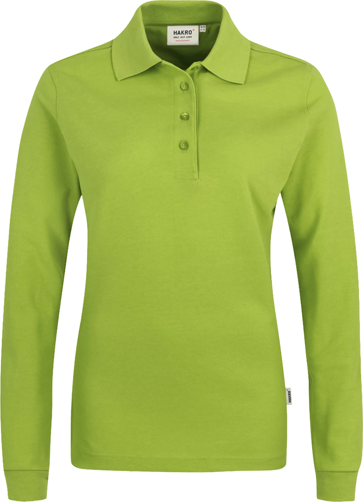 HAKRO Women-Longsleeve-Poloshirt 215 Mikralinar®
