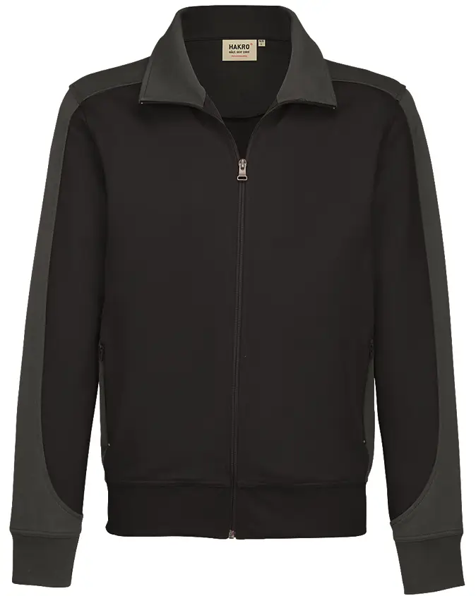 HAKRO Sweatjacke 477 Contrast Mikralinar®