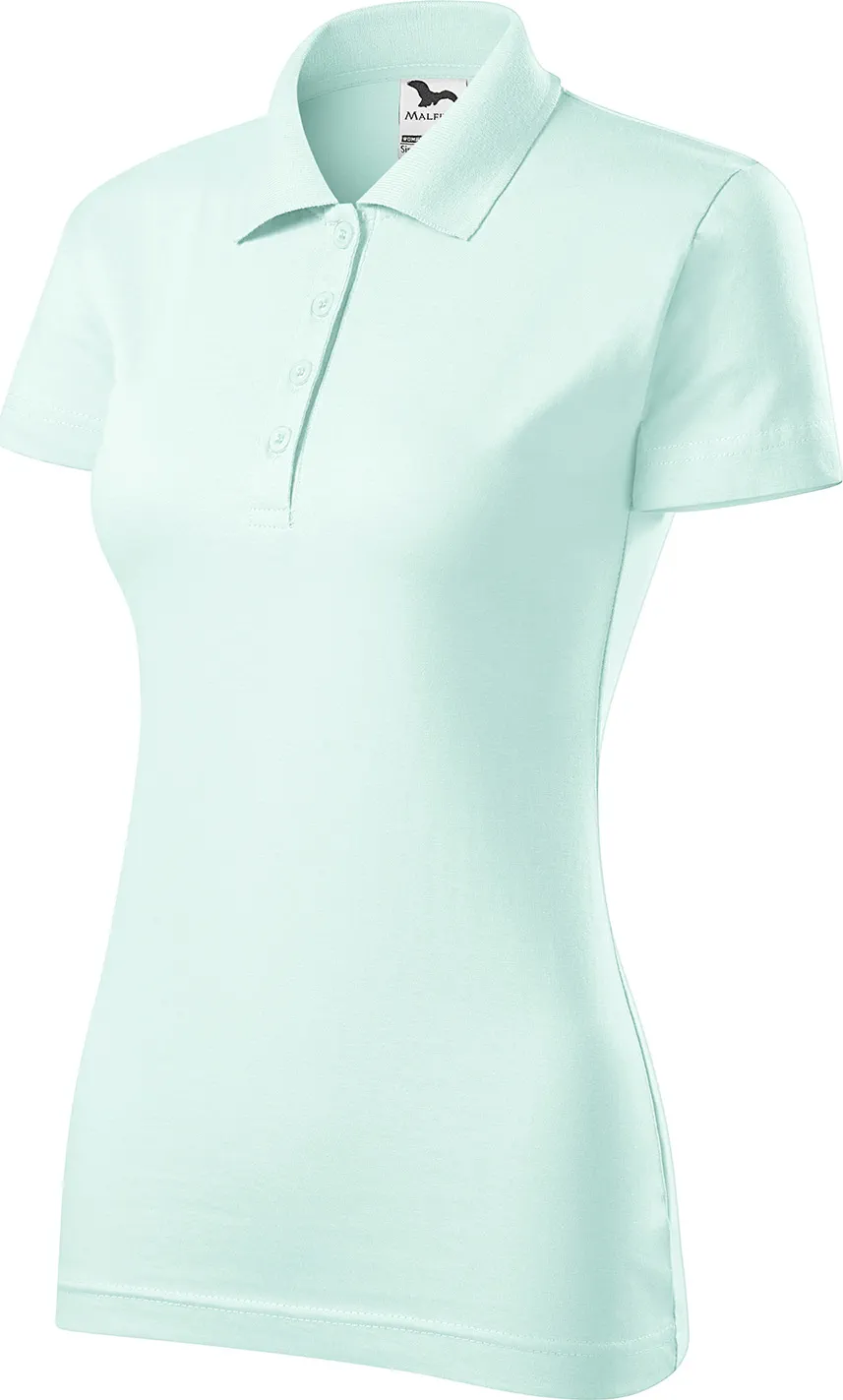 malfini-223-single-j-polohemd-damen-frost-left-3 MALFINI Single J. Damen Polo 223