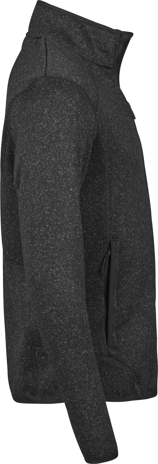 tee-jays-9615-mens-outdoor-fleece-jacket-black-right-4 Tee Jays Men's Outdoor Fleece Jacket