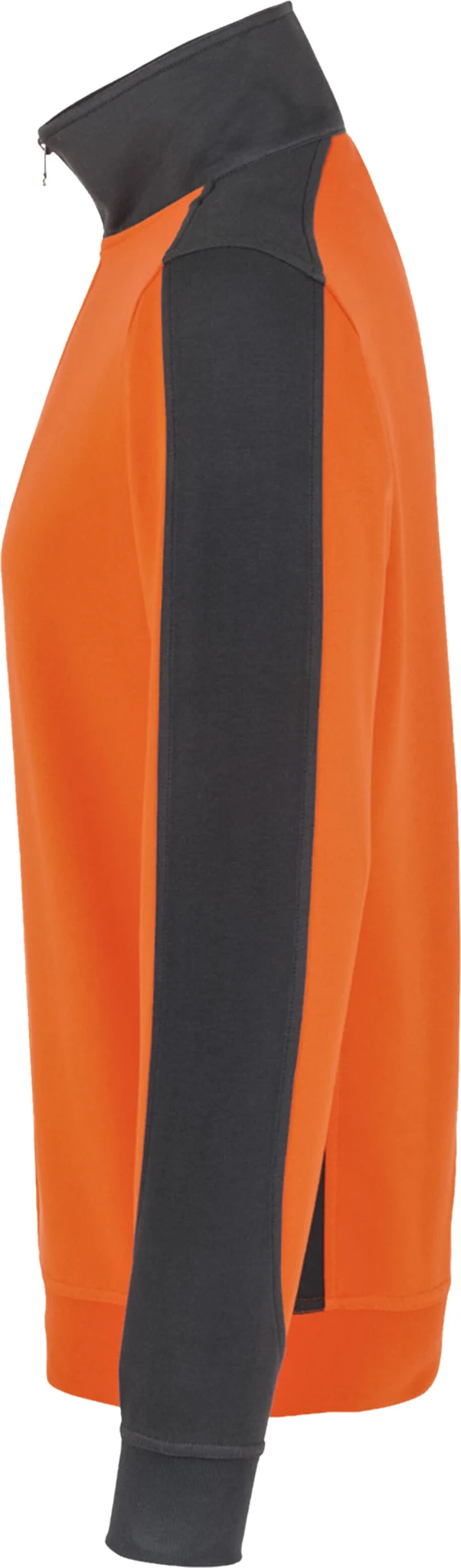 HAKRO Zip-Sweatshirt 476 Contrast Mikralinar®