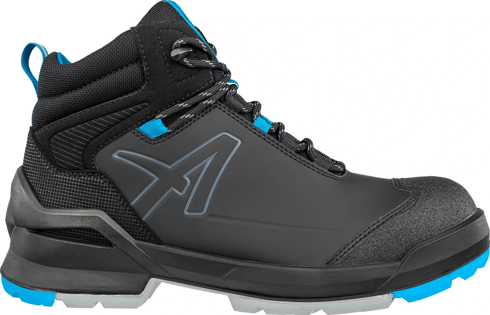 albatros Sicherheitsschuh TARAVAL BLACK/BLUE MID S3L