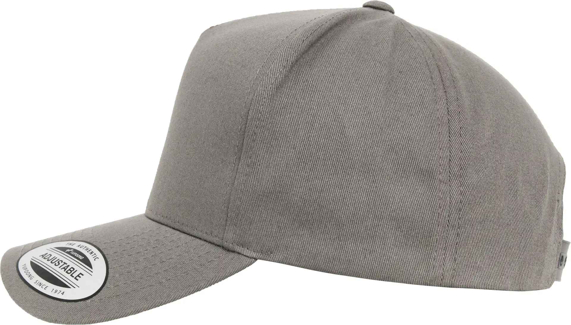 flexfit-7707-5-panel-curved-classic-snapback-grey-left-7 FLEXFIT 5-Panel Curved Classic Snapback