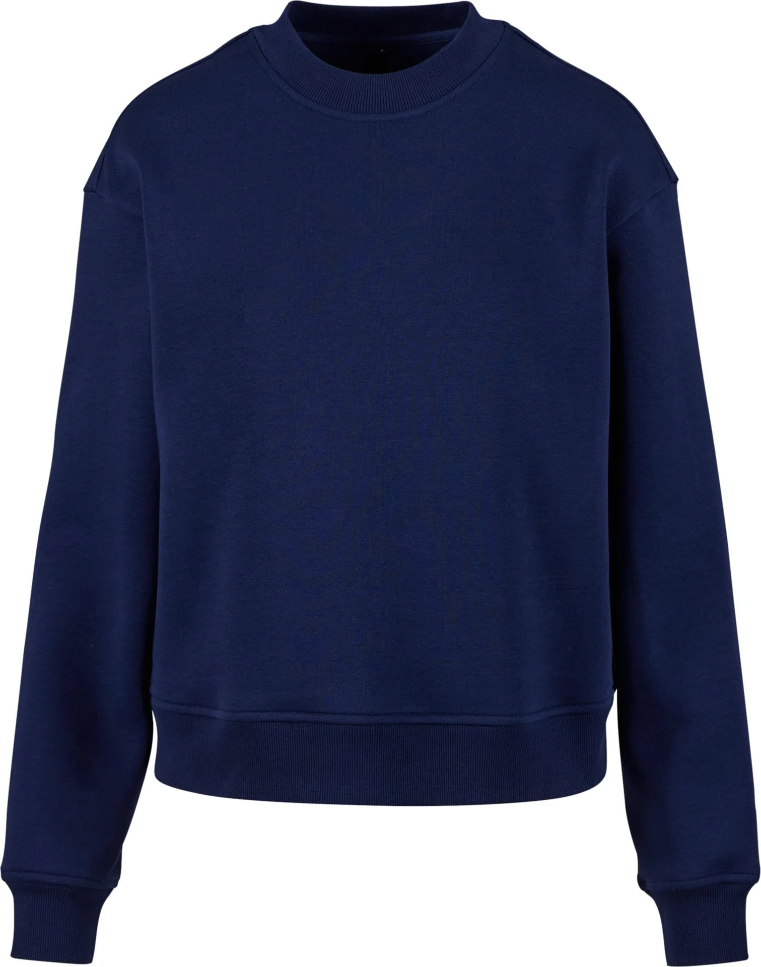 Build Your Brand Ladies Oversized Crewneck Sweatshirt