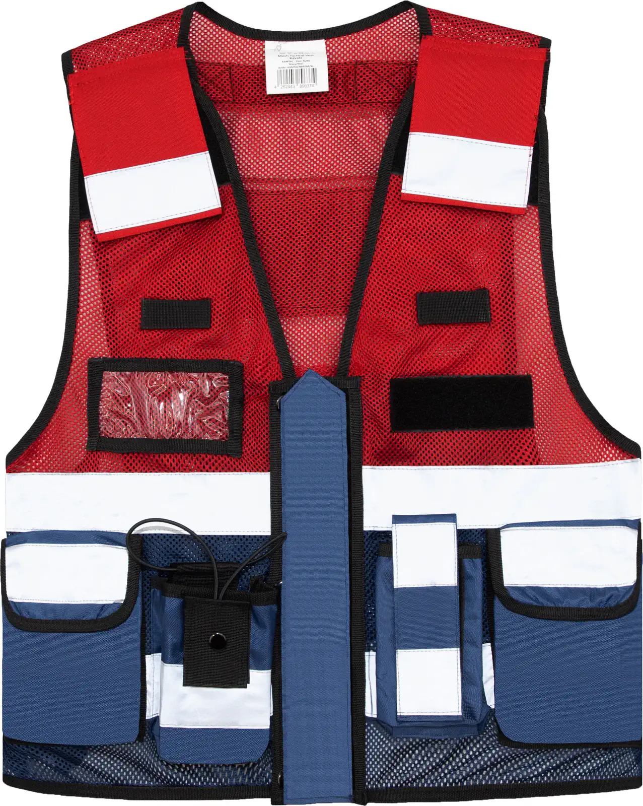 korntex-kxmtac-mesh-tactical-vest-sparta-navy-red-front-2 Korntex Mesh Tactical Weste Sparta