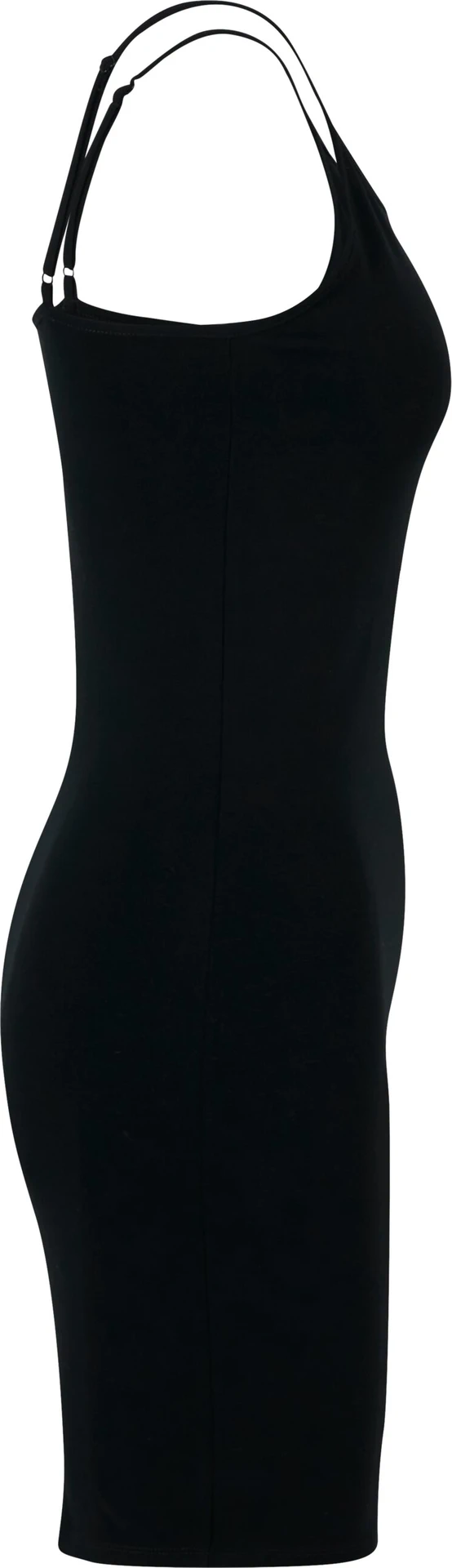 BYB-BY313-ladies-stretch-jersey-slim-dress-black-right-8 Build Your Brand Ladies Stretch Jersey Slim Dress