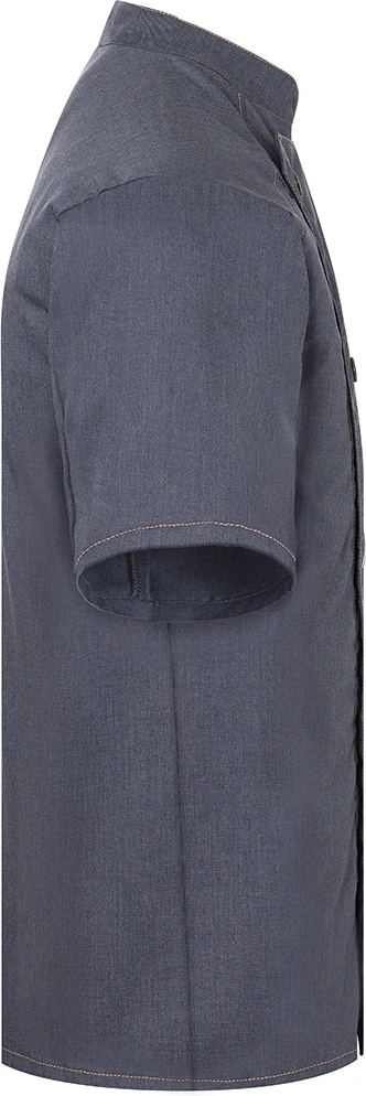karlowsky-jm32-kurzarm-kochjacke-jeans-style-vintageblack-right-6 KARLOWSKY Kurzarm Kochjacke Jeans-Style