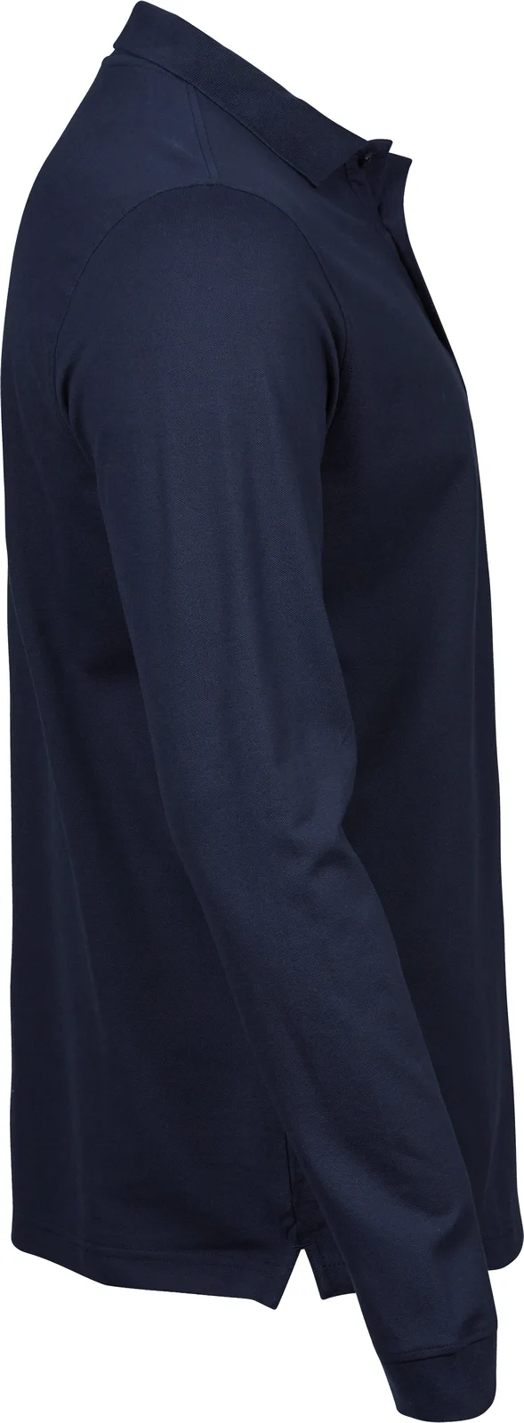 tee-jays-1406-mens-luxury-stretch-long-sleeve-poloshirt-navy-right-4 Tee Jays Men's Luxury Stretch Long Sleeve Polo