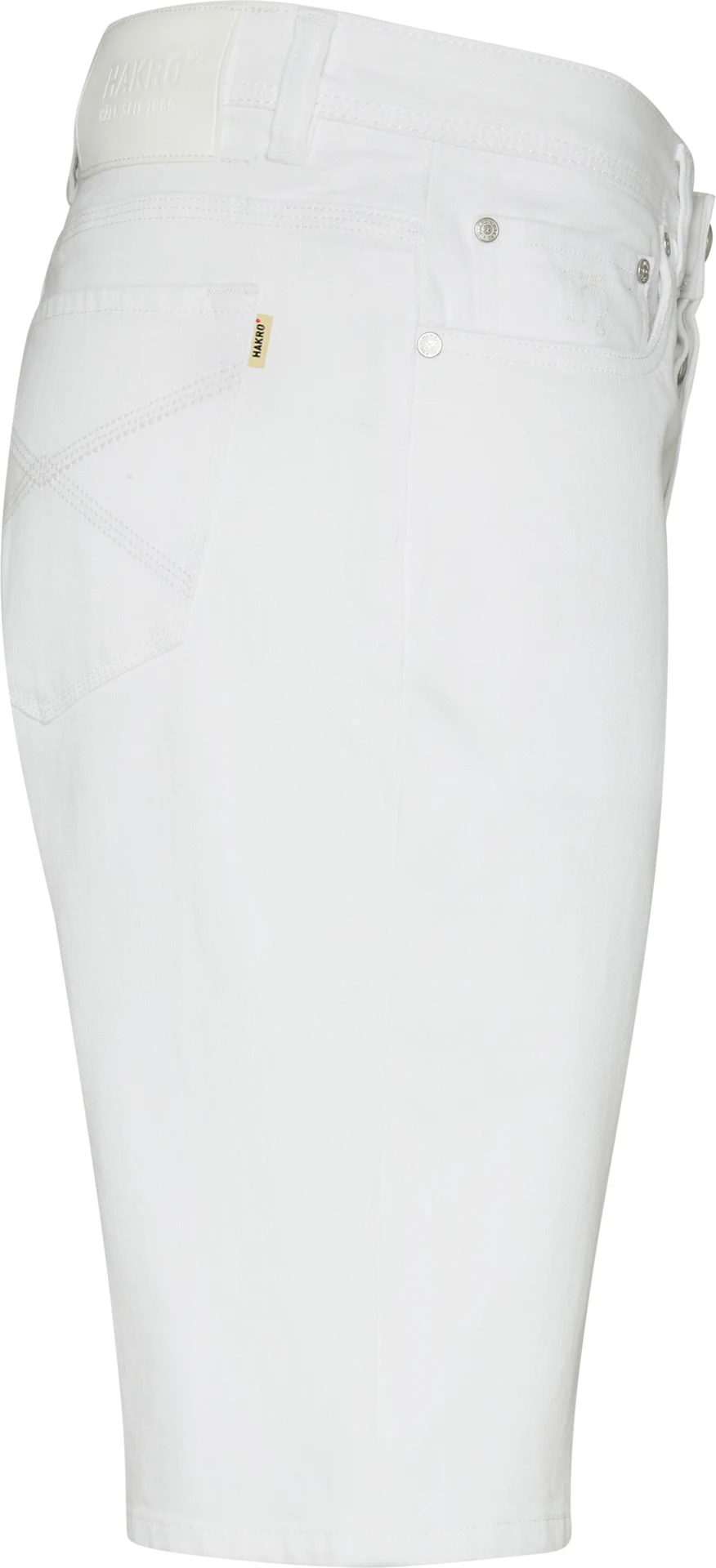 hakro-733-5-pocket-jeansshorts-x-stretch-eco-weiss-4 HAKRO 5-Pocket-Jeansshort X-Stretch 733 ECO
