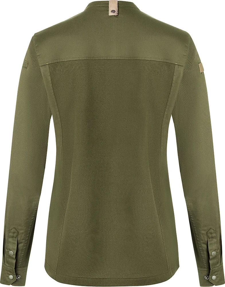 karlowsky-jf26-damenkochjacke-green-generation-mossgreen-back-5 KARLOWSKY Damenkochjacke Green-Generation