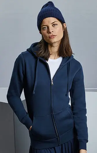 Russell Ladies Authentic Zipped Hood