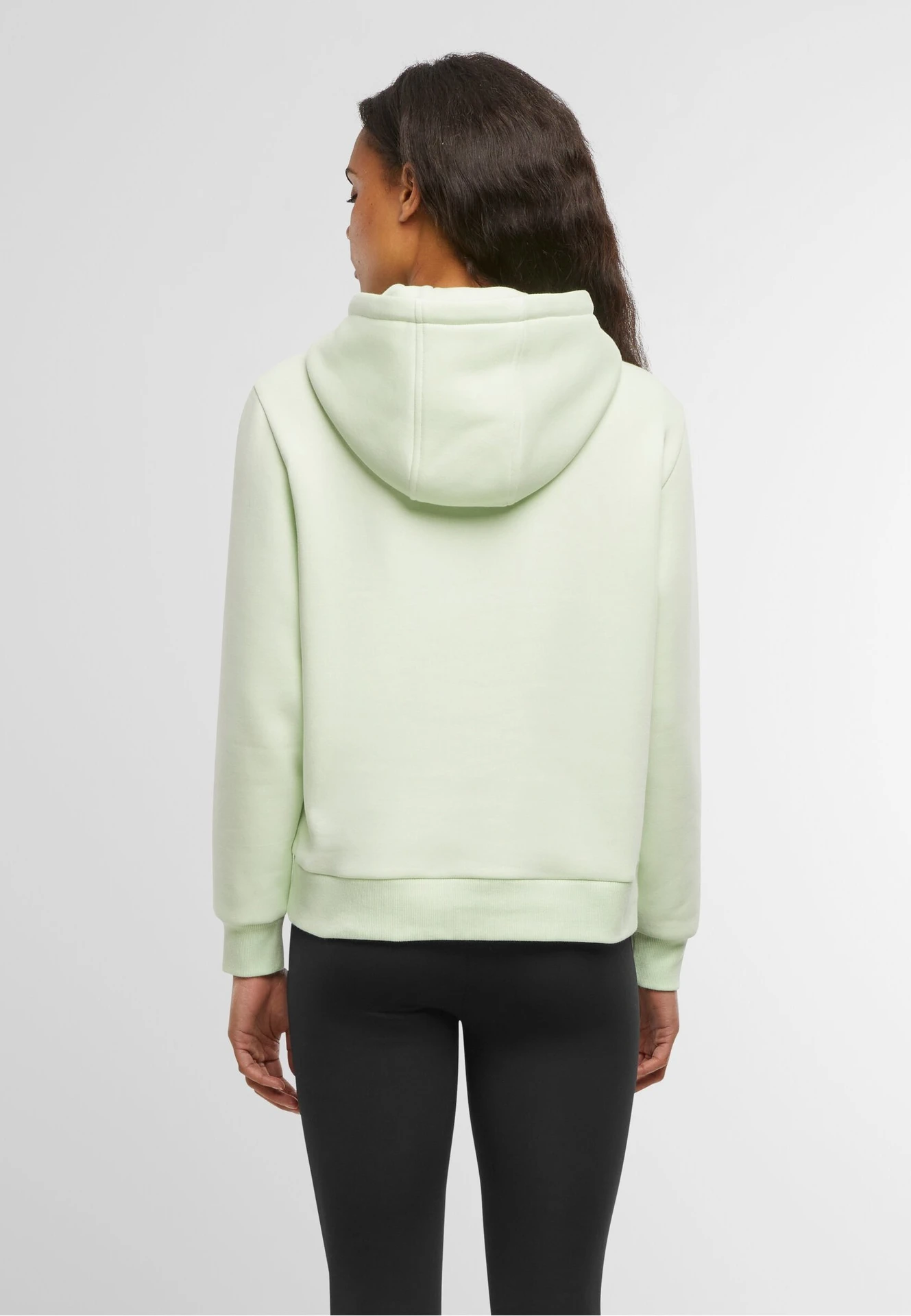 BYB-BY213-ladies-everyday-hoody-lightmint-model-2 Build Your Brand Ladies Everyday Hoody