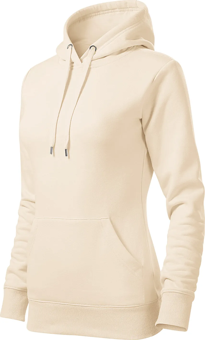 malfini-414-cape-sweatshirt-damen-mandel-left-3 MALFINI Sweatshirt Damen Cape 414