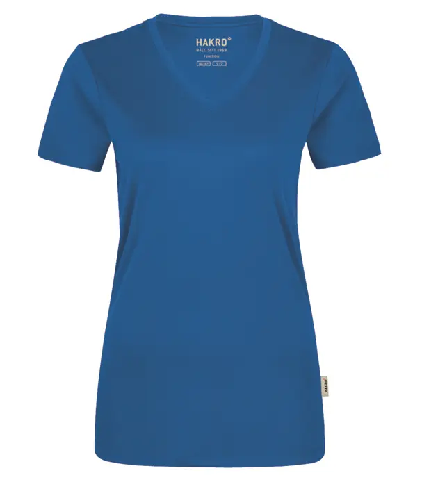 HAKRO Women-V-Shirt 187 Coolmax