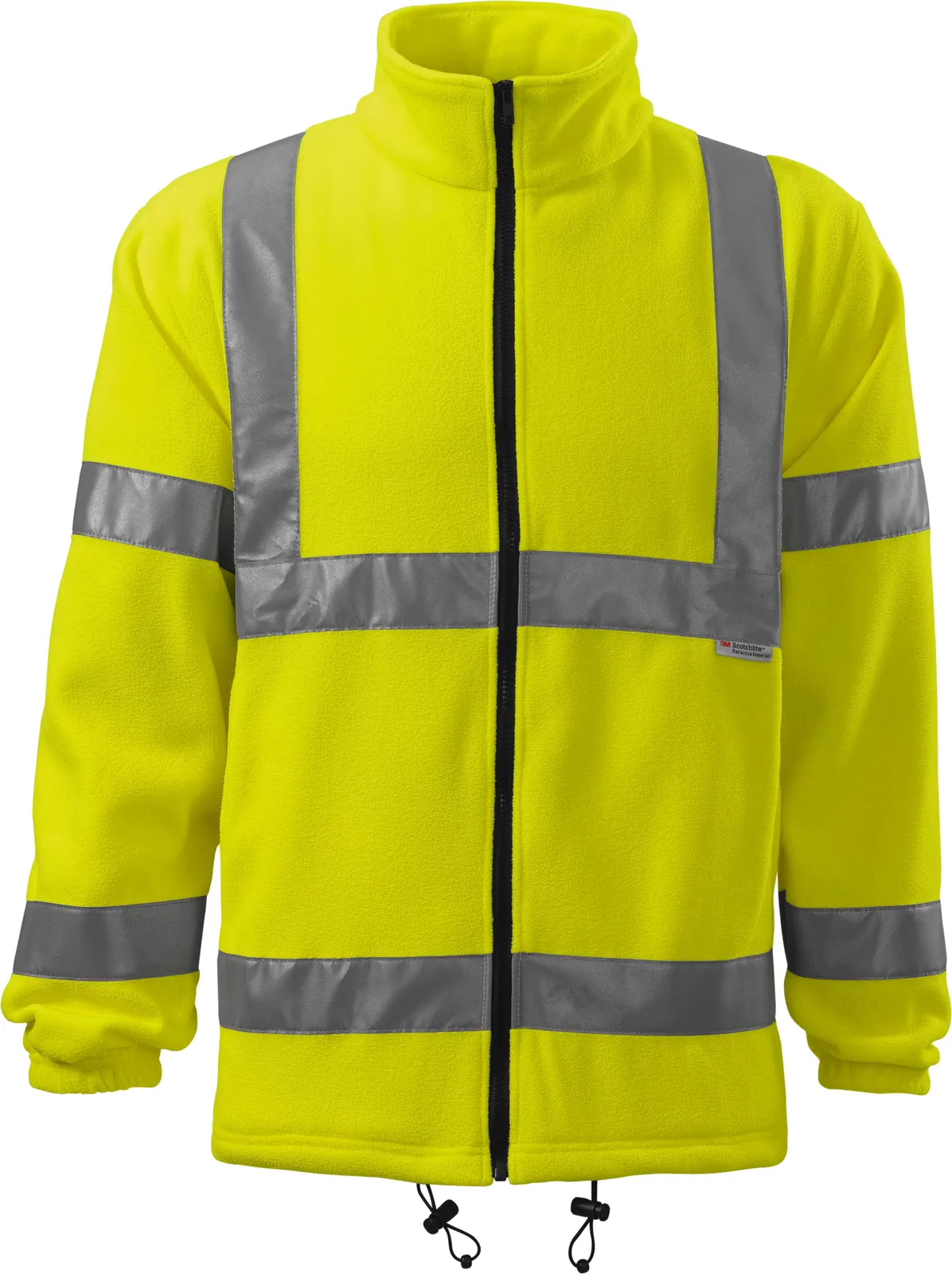 rimeck-5v1-fleece-jacket-hv-fluoreszierendesgelb-front-2 RIMECK Fleecejacke Jacket 5V1