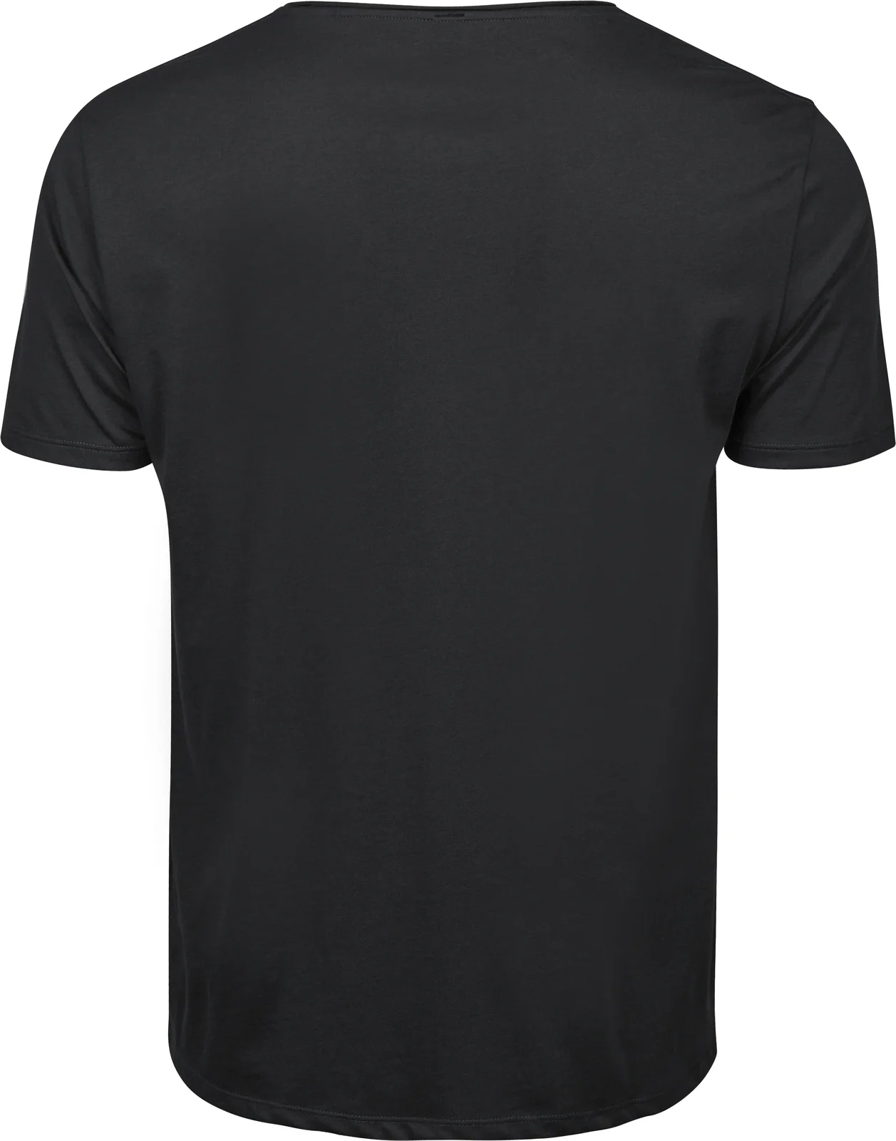 tee-jays-5060-mens-raw-edge-t-shirt-black-back-3 Tee Jays Men's Raw Edge Tee