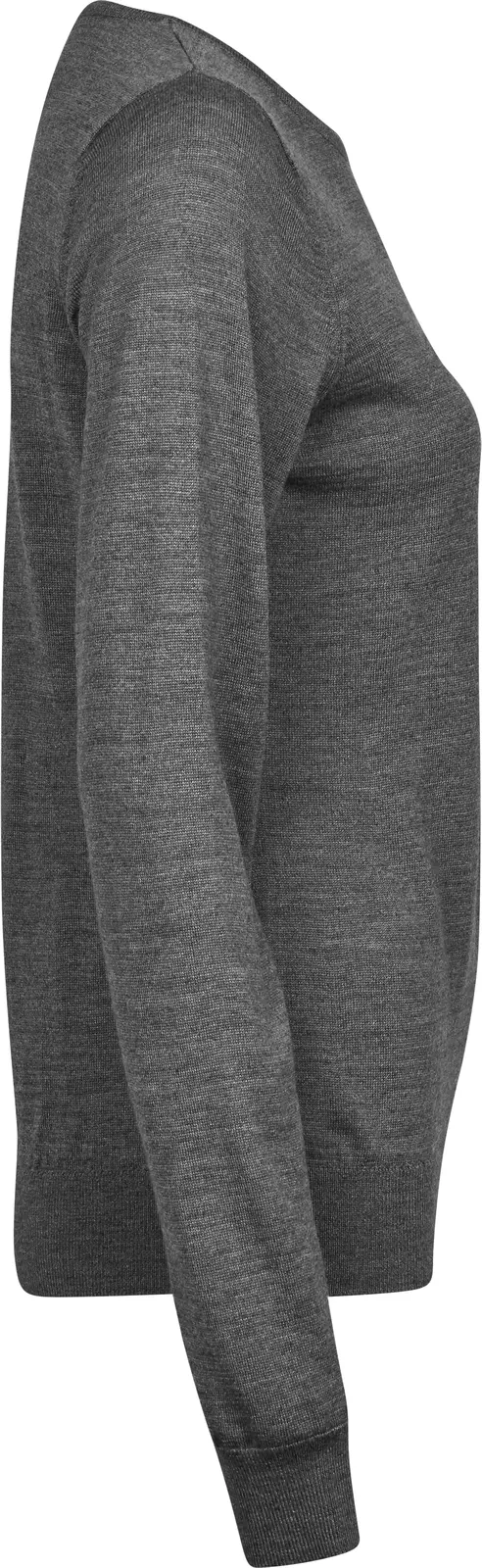 tee-jays-6006-womens-crew-neck-sweater-greymelange-right-4 Tee Jays Women´s Crew Neck Sweater