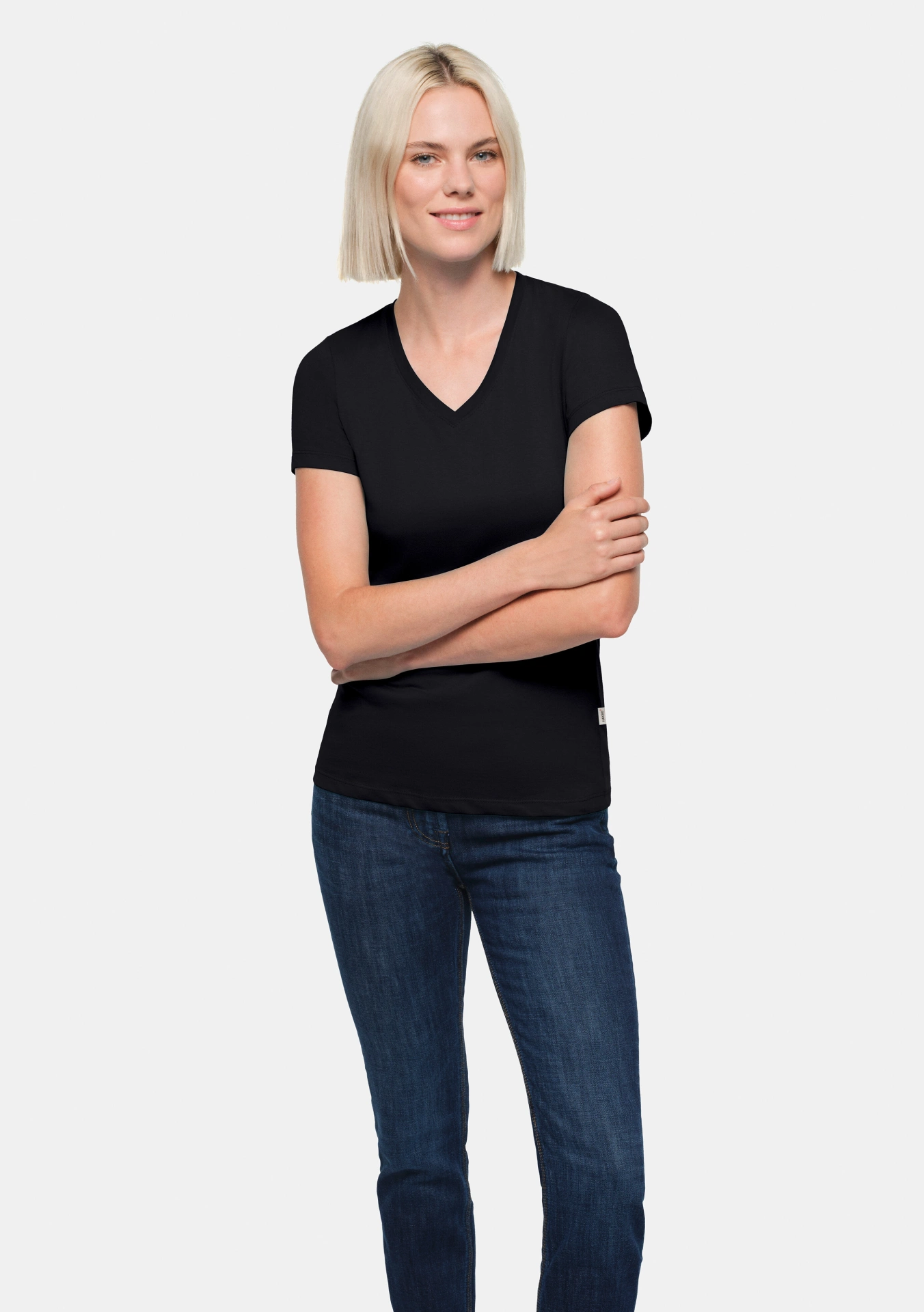 HAKRO Women-V-Shirt 126 Classic HAKRO Women-V-Shirt 126 Classic