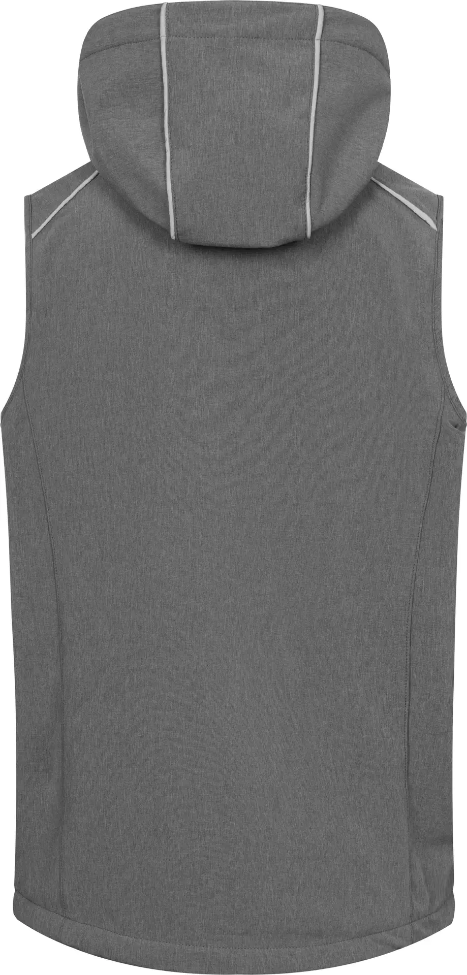 promodoro-7840-mens-softshell-vest-heathergrey-back-6 Promodoro Men´s Softshell Vest