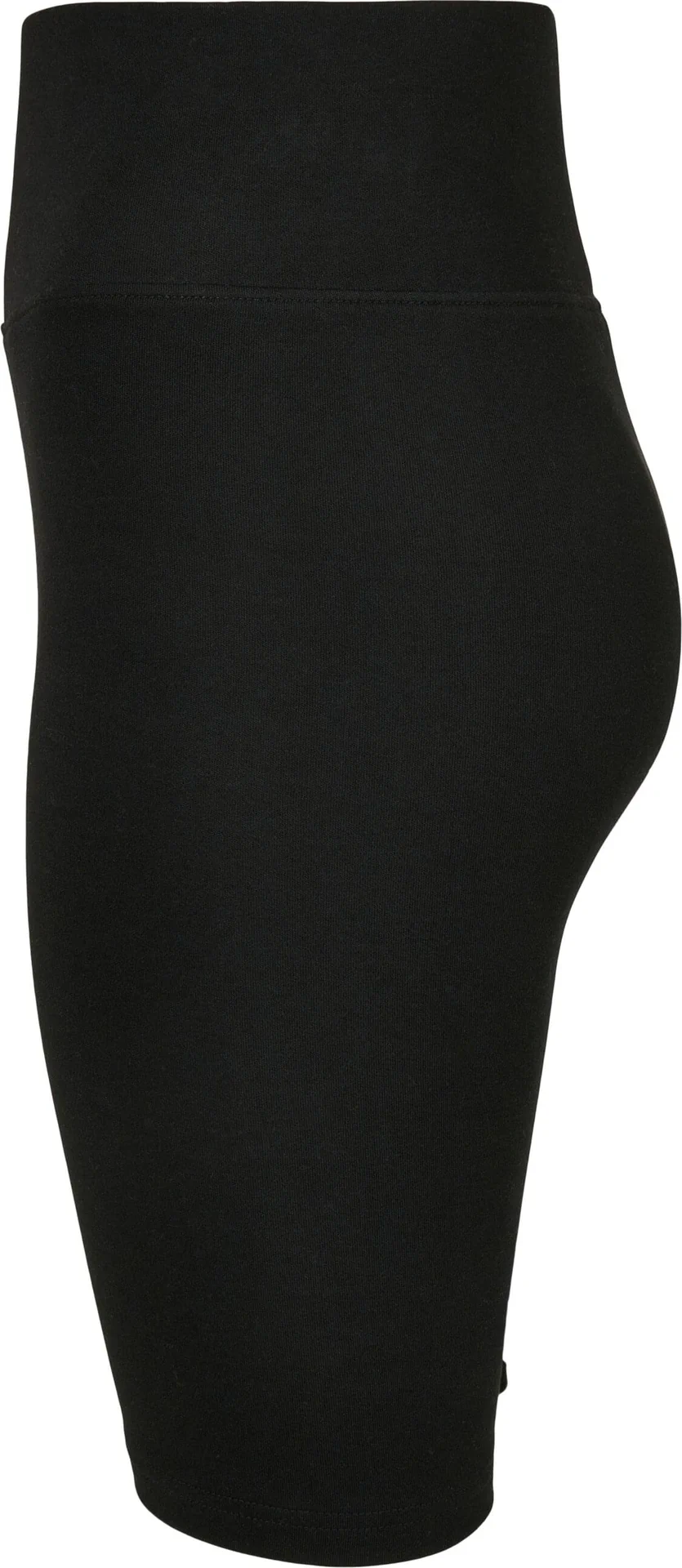 BYB-BY184-ladies-high-waist-cycle-shorts-black-left-6 Build Your Brand Ladies High Waist Cycle Shorts