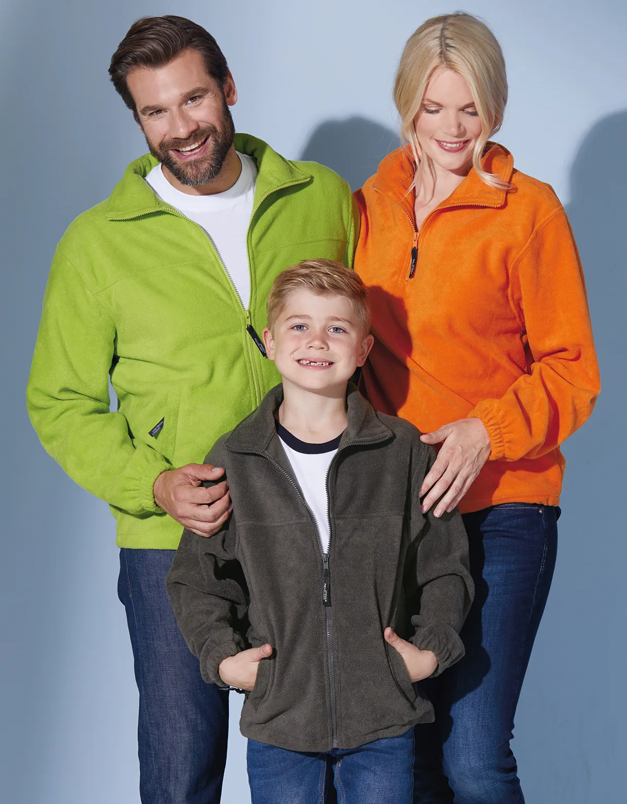 jn044-full-zip-fleece-model-2 James & Nicholson Full-Zip Fleece