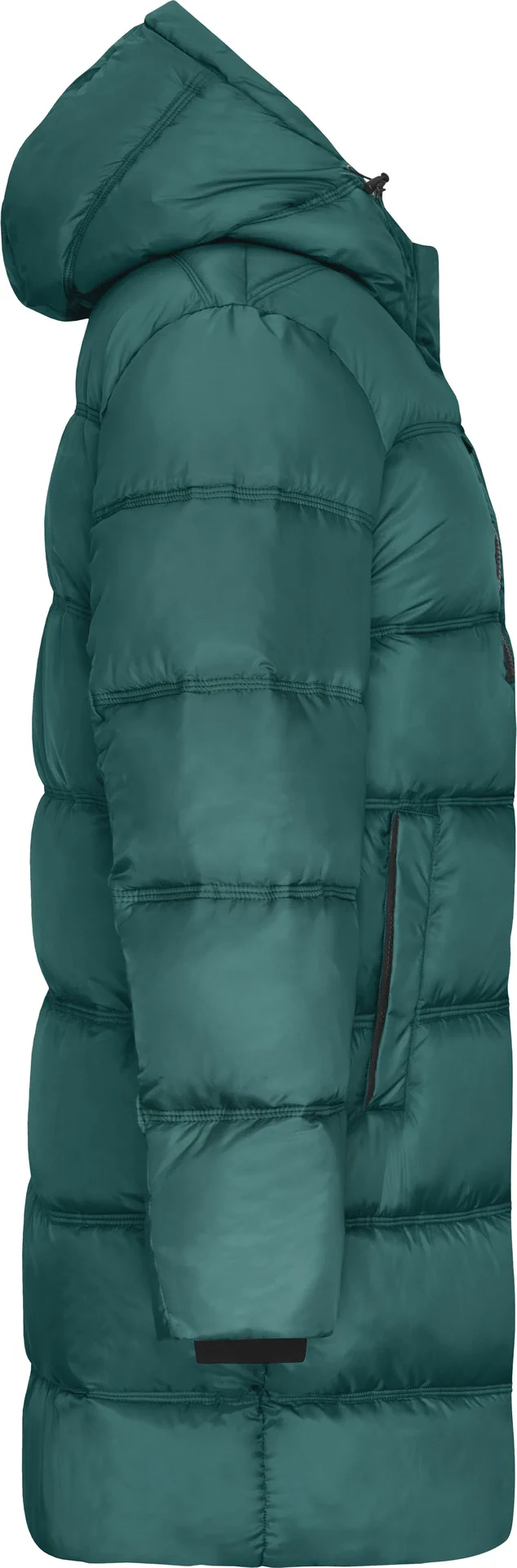 jn1367-ladies-winter-short-coat-smokygreen-right-6 James & Nicholson Ladies Winter Short Coat