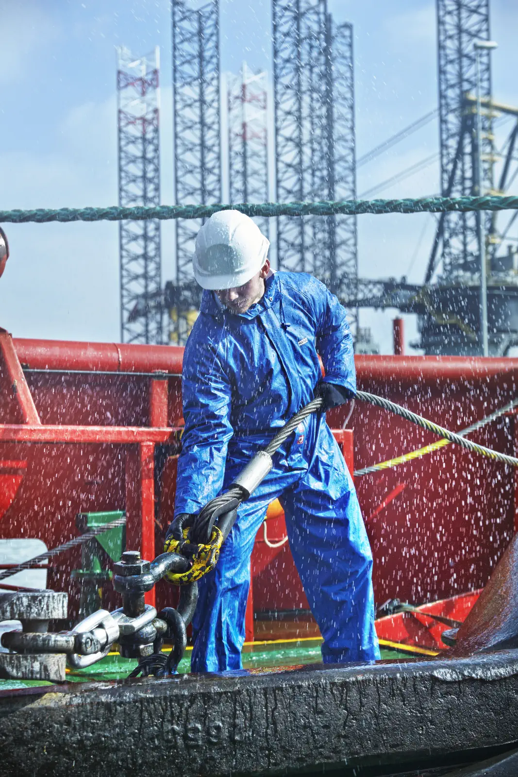 lyngsoe-fr-lr13-flammhemmender-regenanzug-royalblau-mod-4 Lyngsøe FR-LR13 Flammhemmender Regenanzug