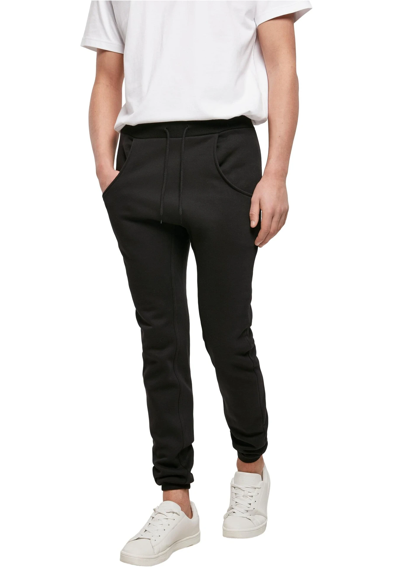 Build Your Brand Heavy Deep Crotch Sweatpants