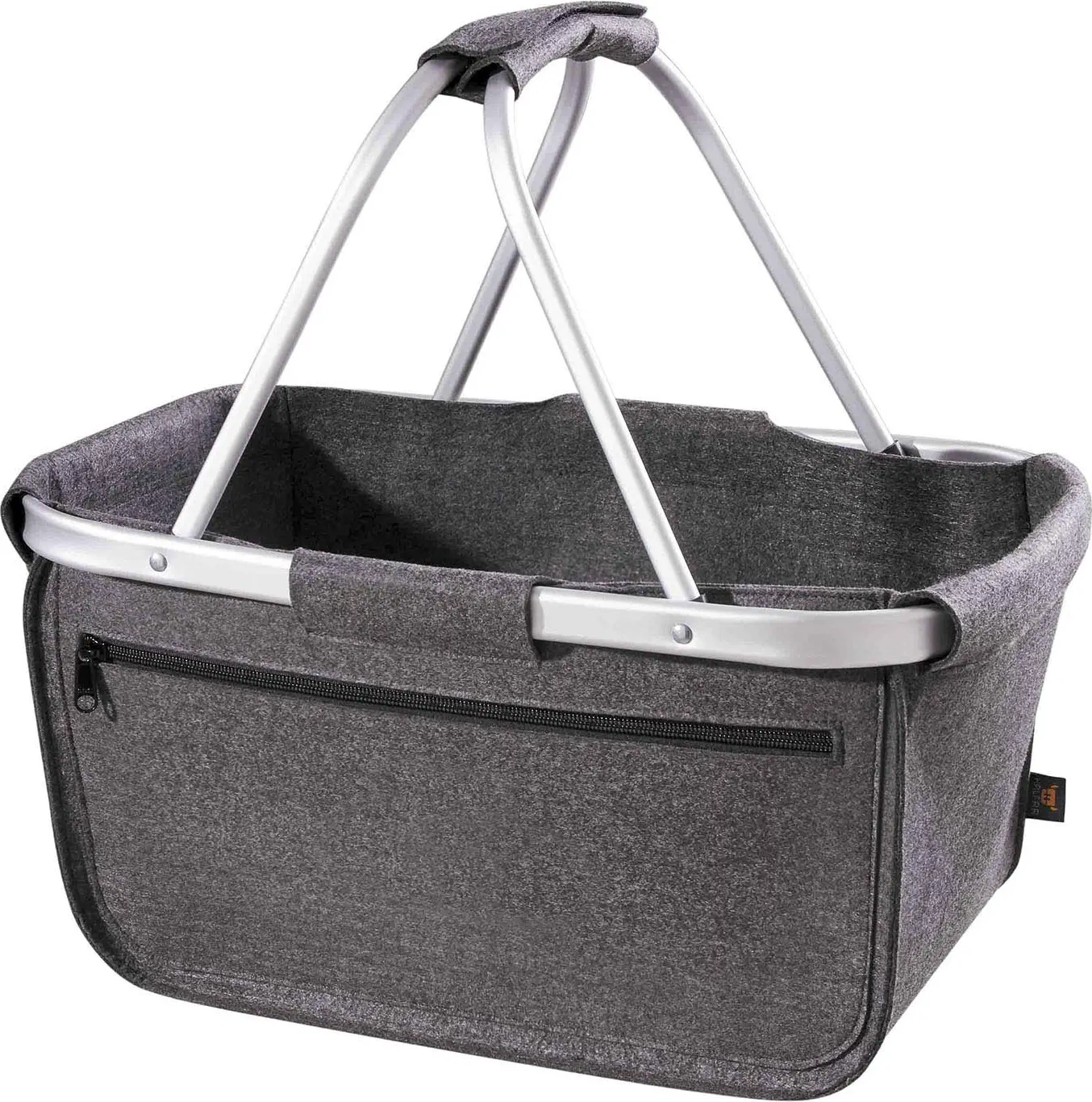 HALFAR Felt Shopper Basket