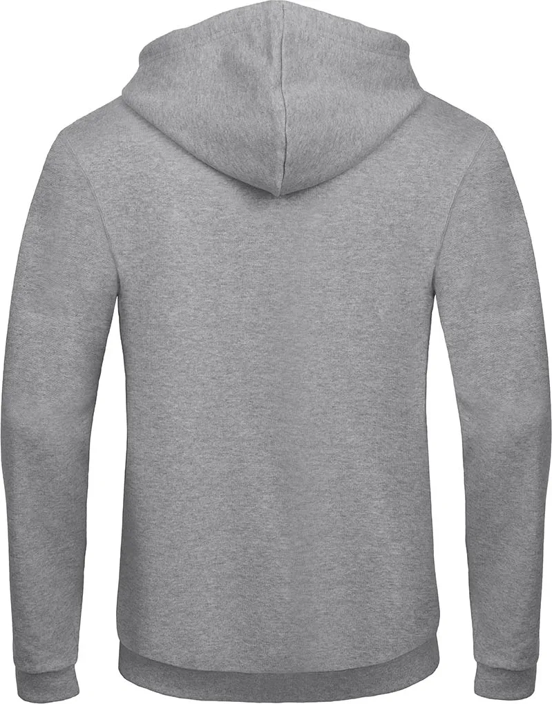 BC-WUI24-ID203-heathergrey-4 B&C ID.203 50/50 Hooded Sweatshirt
