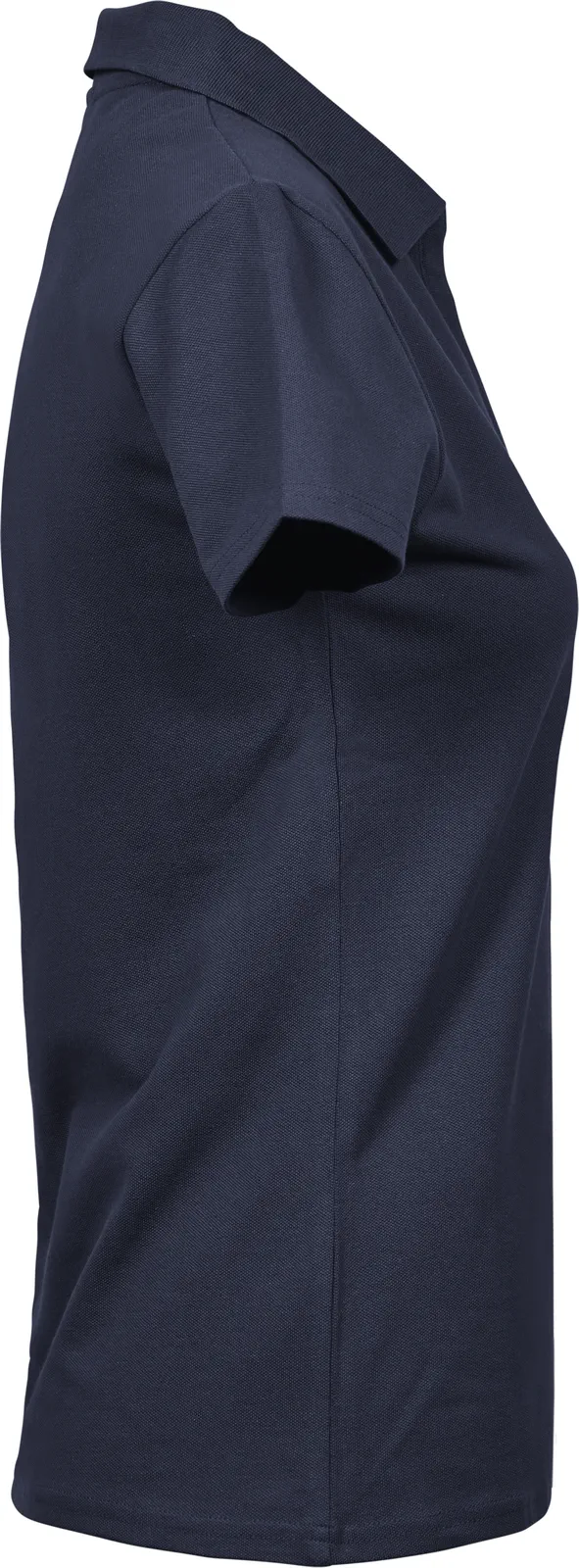 tee-jays-1409-womens-luxury-stretch-v-neck-poloshirt-navy-right-4 Tee Jays Womens Luxury Stretch V-Neck Polo