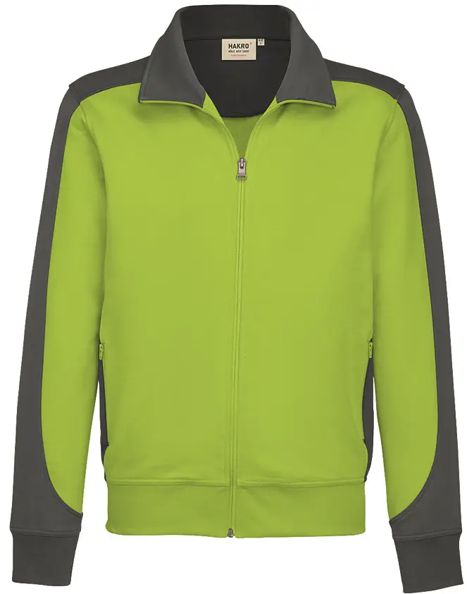 HAKRO Sweatjacke 477 Contrast Mikralinar® HAKRO Sweatjacke 477 Contrast Mikralinar®