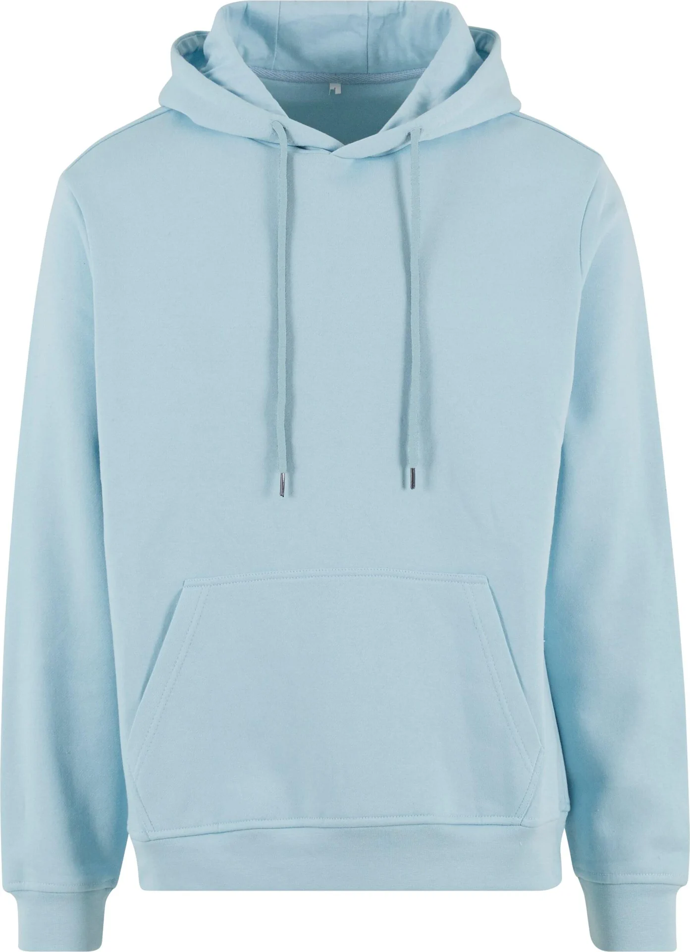 BYB-BB001-basic-hoody-oceanblue-front-4 Build Your Brand Basic Hoody