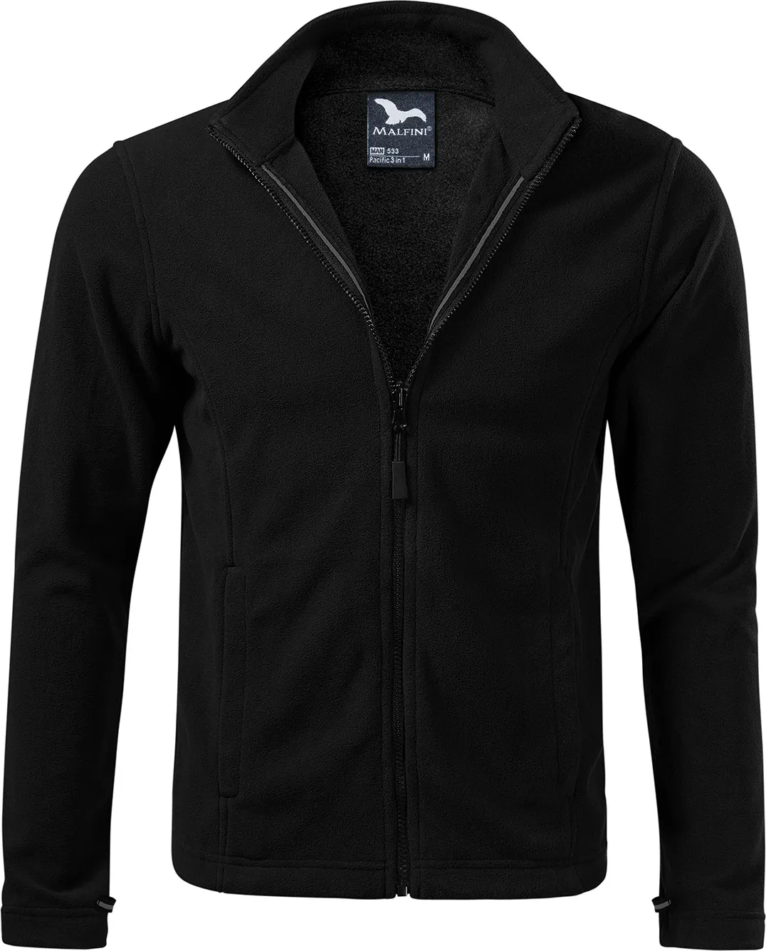 malfini-533-pacific-5-in-1-jacke-herren-stahlgrau-fleece-7 MALFINI Jacke 3 in 1 Pacific 533