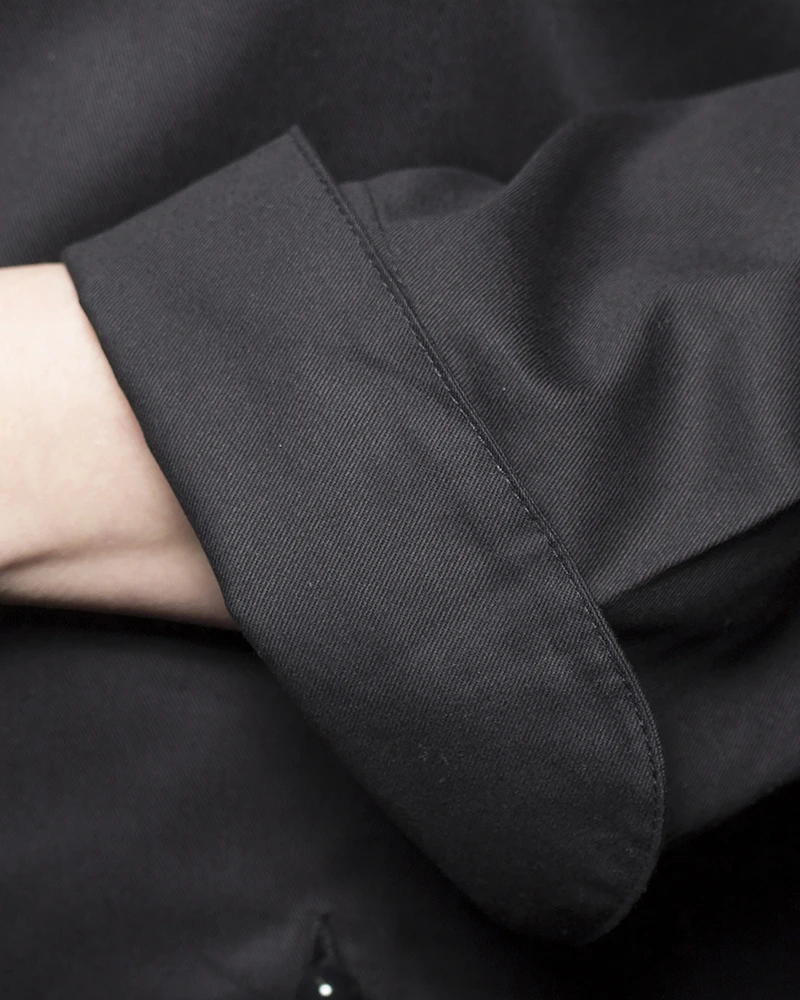 karlowsky-bjm2-basic-kochjacke-black-detail-7 KARLOWSKY Basic Kochjacke