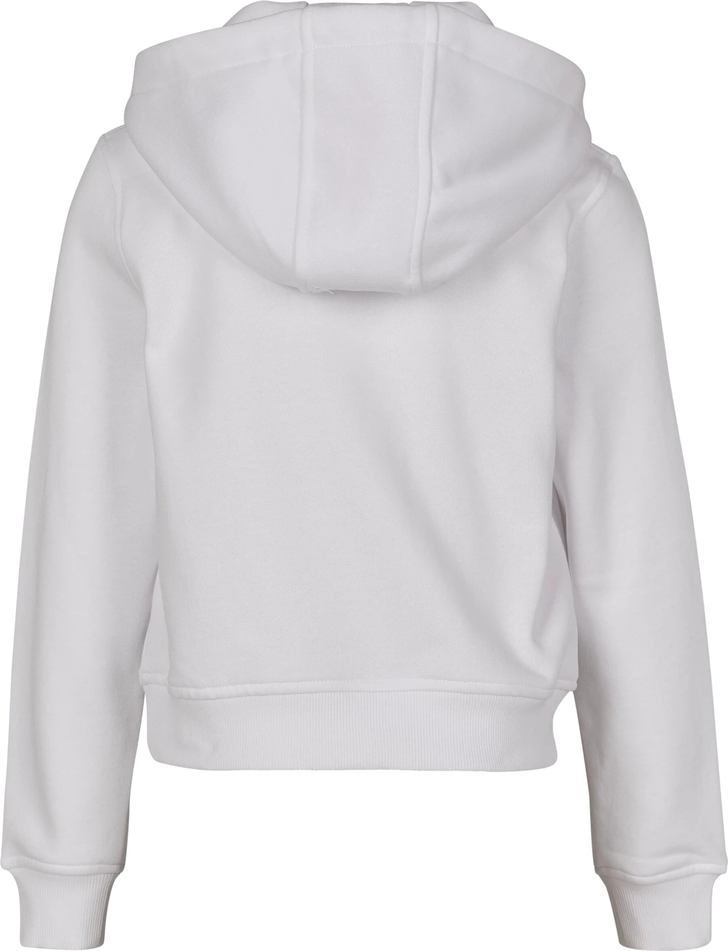 Build Your Brand Girls Cropped Sweat Hoody