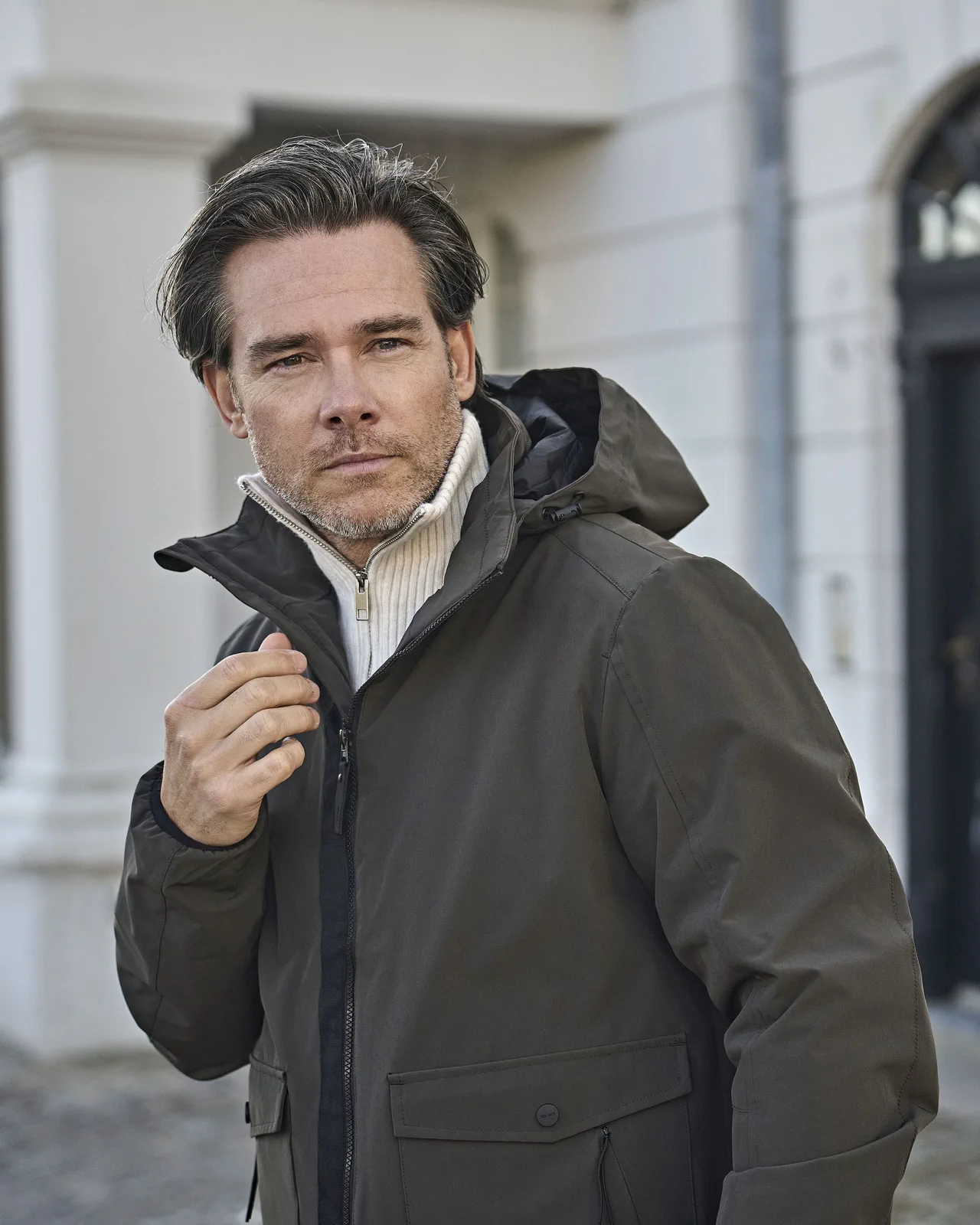 tee-jays-9604-mens-urban-adventure-jacket-darkolive-model-0 Tee Jays Men's Urban Adventure Jacket