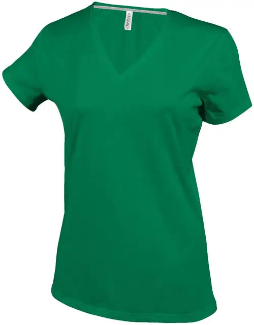 Kariban Damen V-Neck T-Shirt