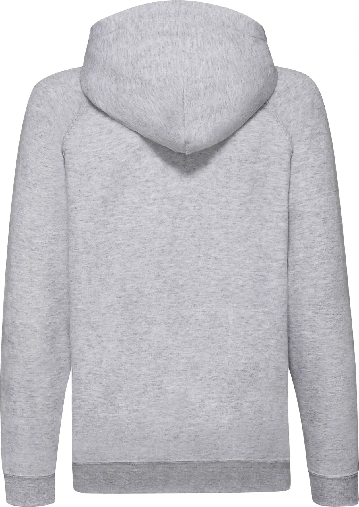 fruit-of-the-loom-62-009-0-kids-lightweight-hooded-sweatshirt-heathergrey-6 F.O.L. Kids Lightweight Hooded Sweat