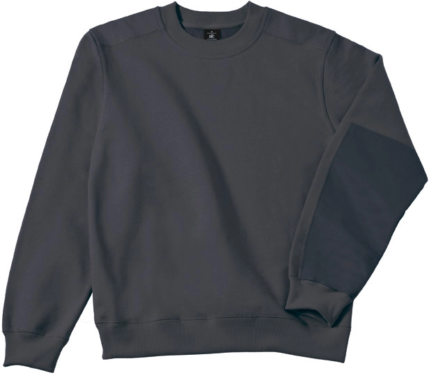 BC-WUC20-Unisex-Hero-Pro-Sweat-darkgrey-front-2 B&C Sweatshirt Hero Pro