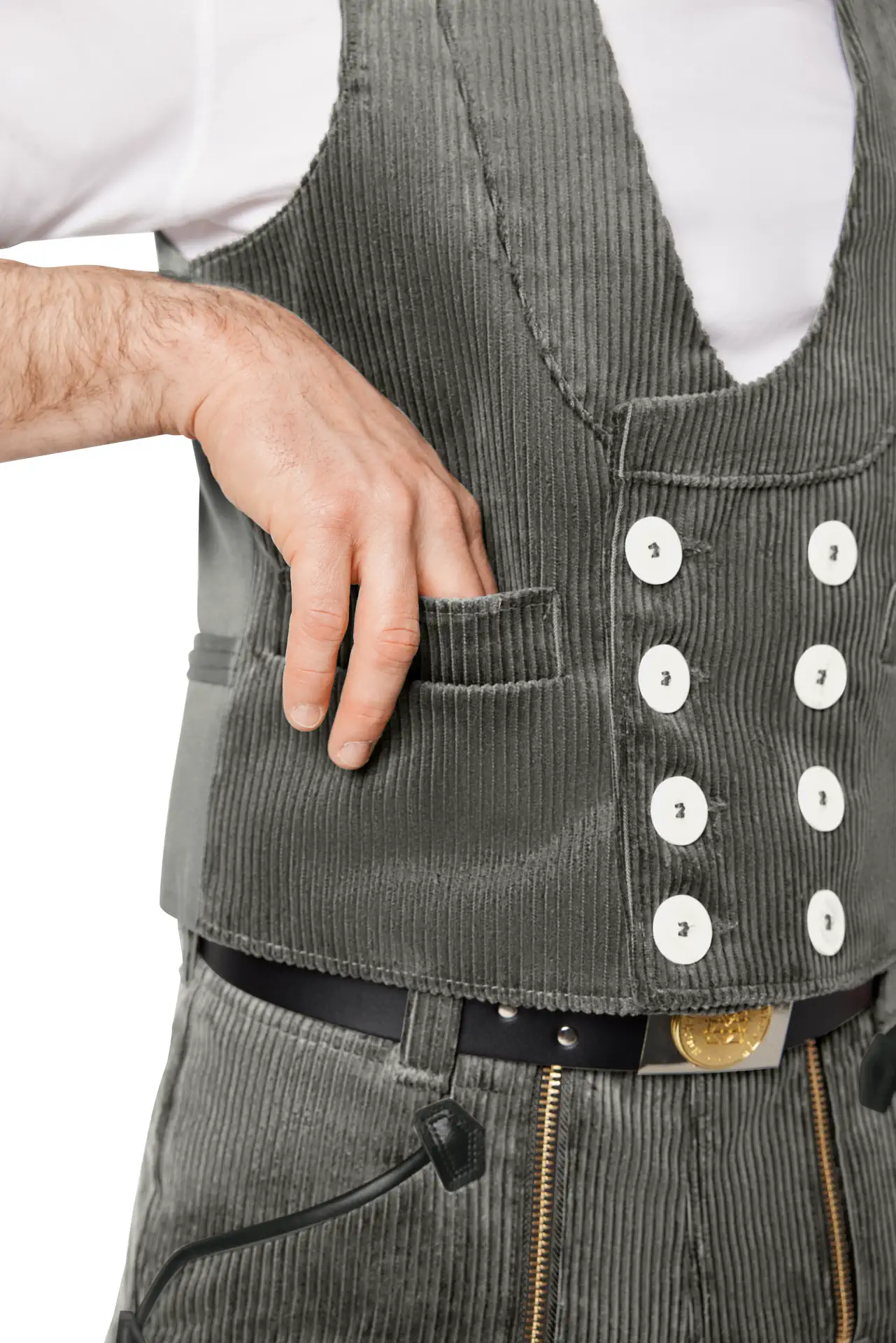 FHB Zunftweste HEINER Trenkercord