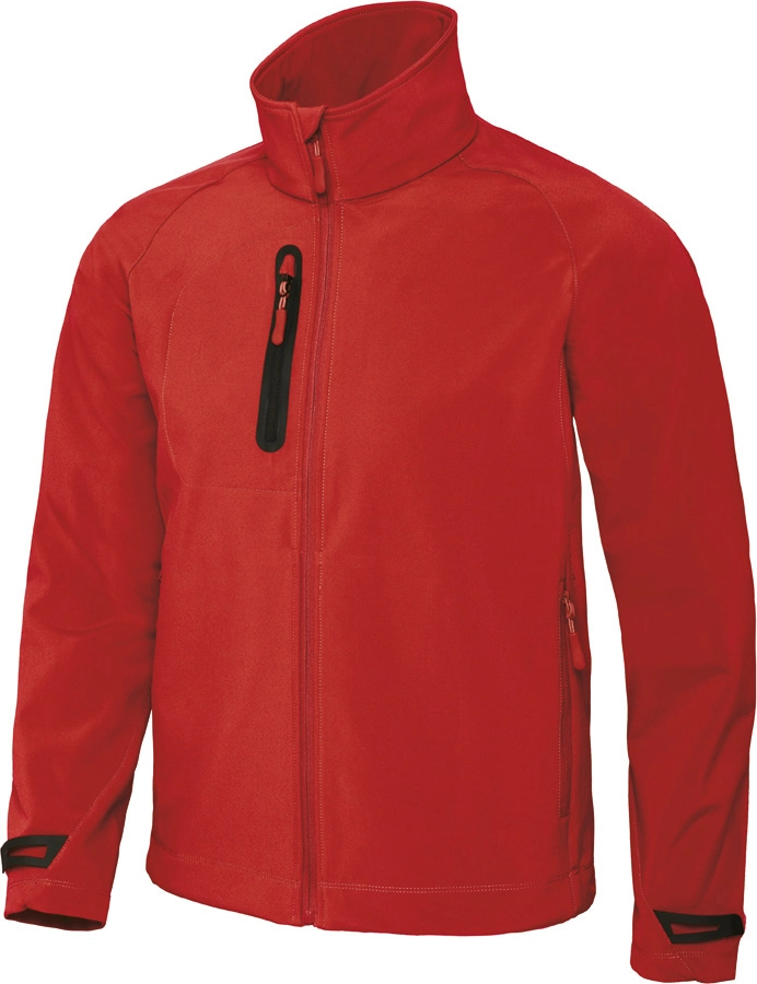 BC-JM951-X-Lite-Softshell-men-deepred-front-4 B&C High Performance X-Lite Softshelljacke Men