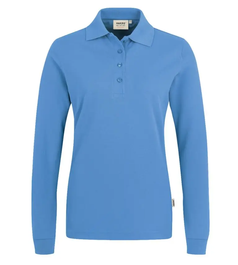 HAKRO Women-Longsleeve-Poloshirt 215 Mikralinar®