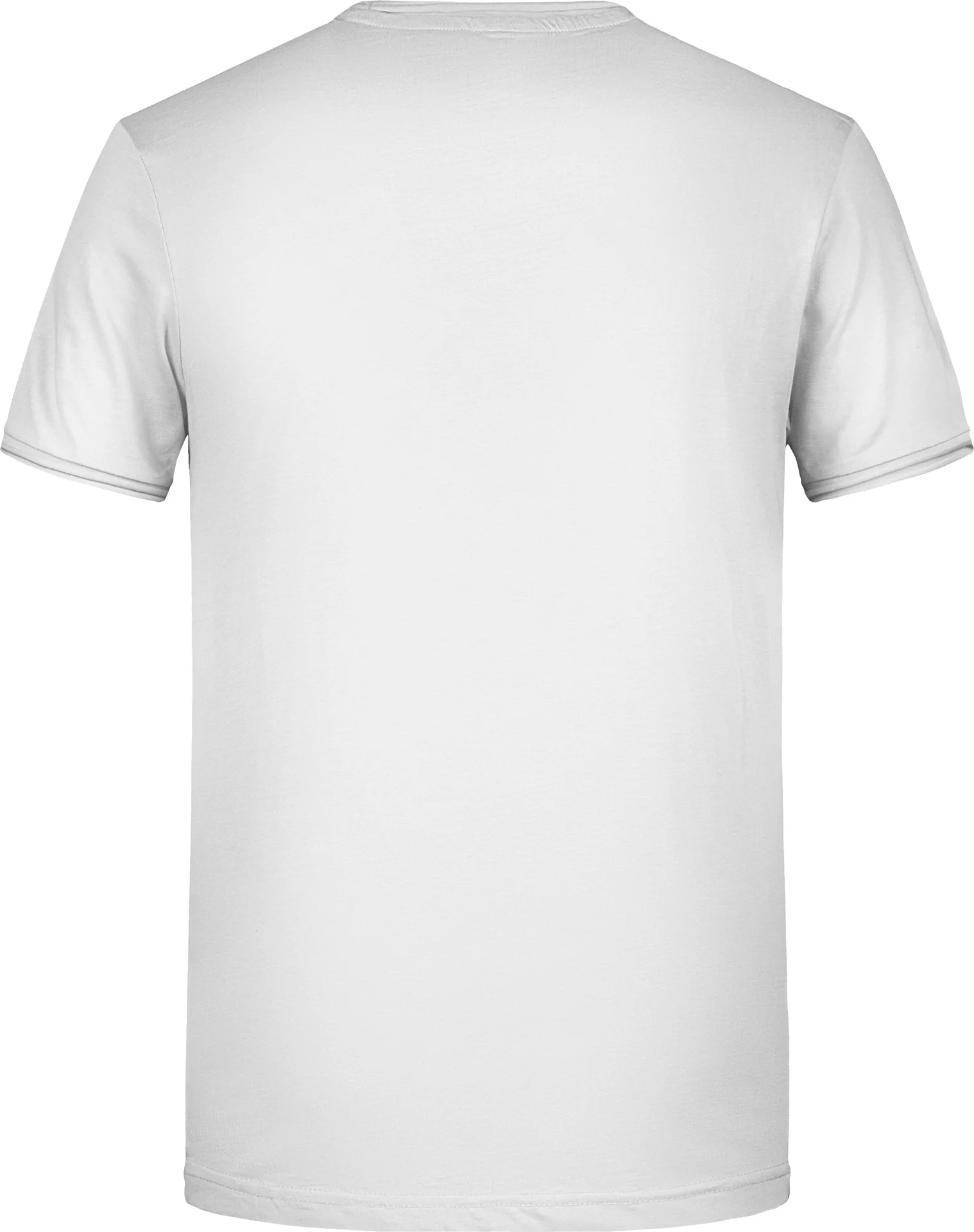 JN8002-mens-t-shirt-white-back-5 James & Nicholson Men's T